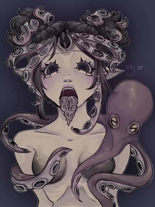 octopus girl by me :-D by koesohyyh