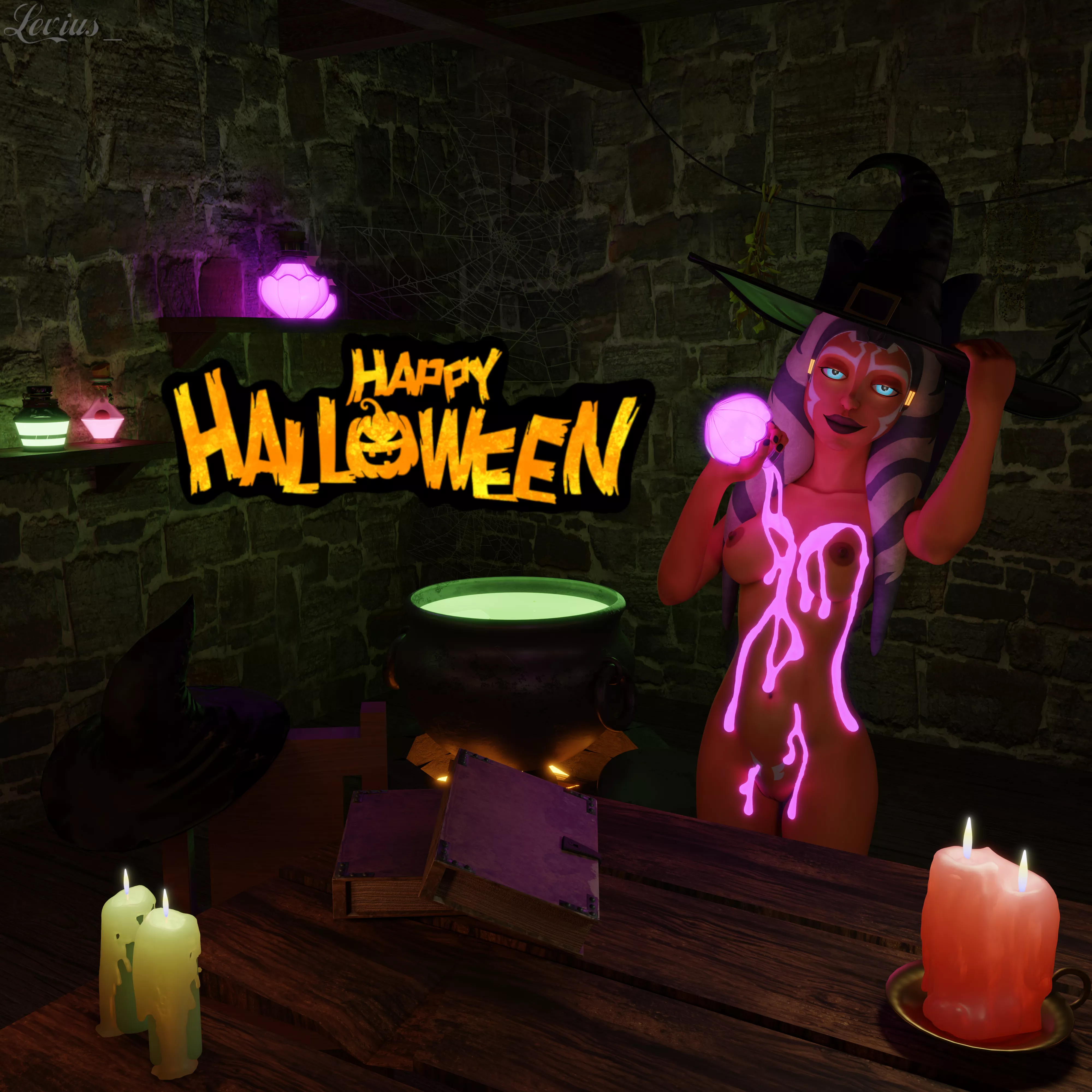 Ahsoka wishes you a Happy Halloween! | (Levius_) posted by levius_