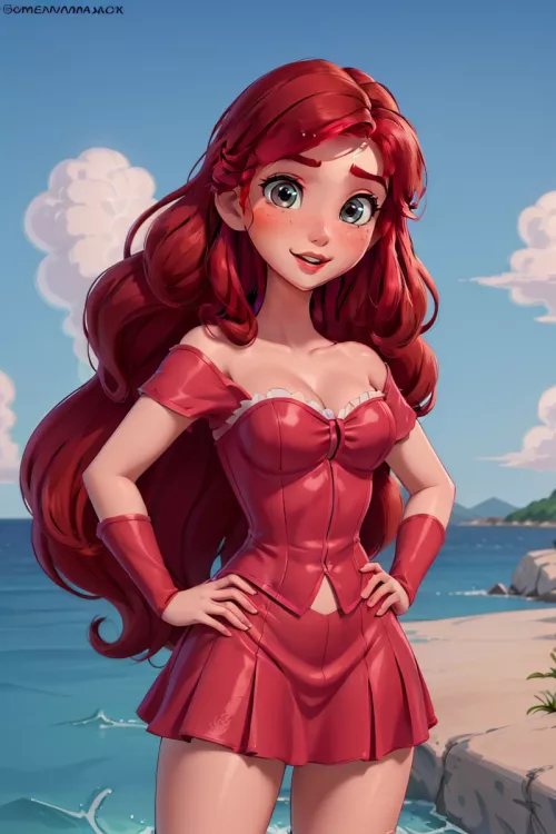 Ariel, look what the tide washed in... by BobcatRepulsive5882