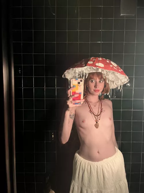 Big mushroom head, tiny titties  by Nippy_Hippie