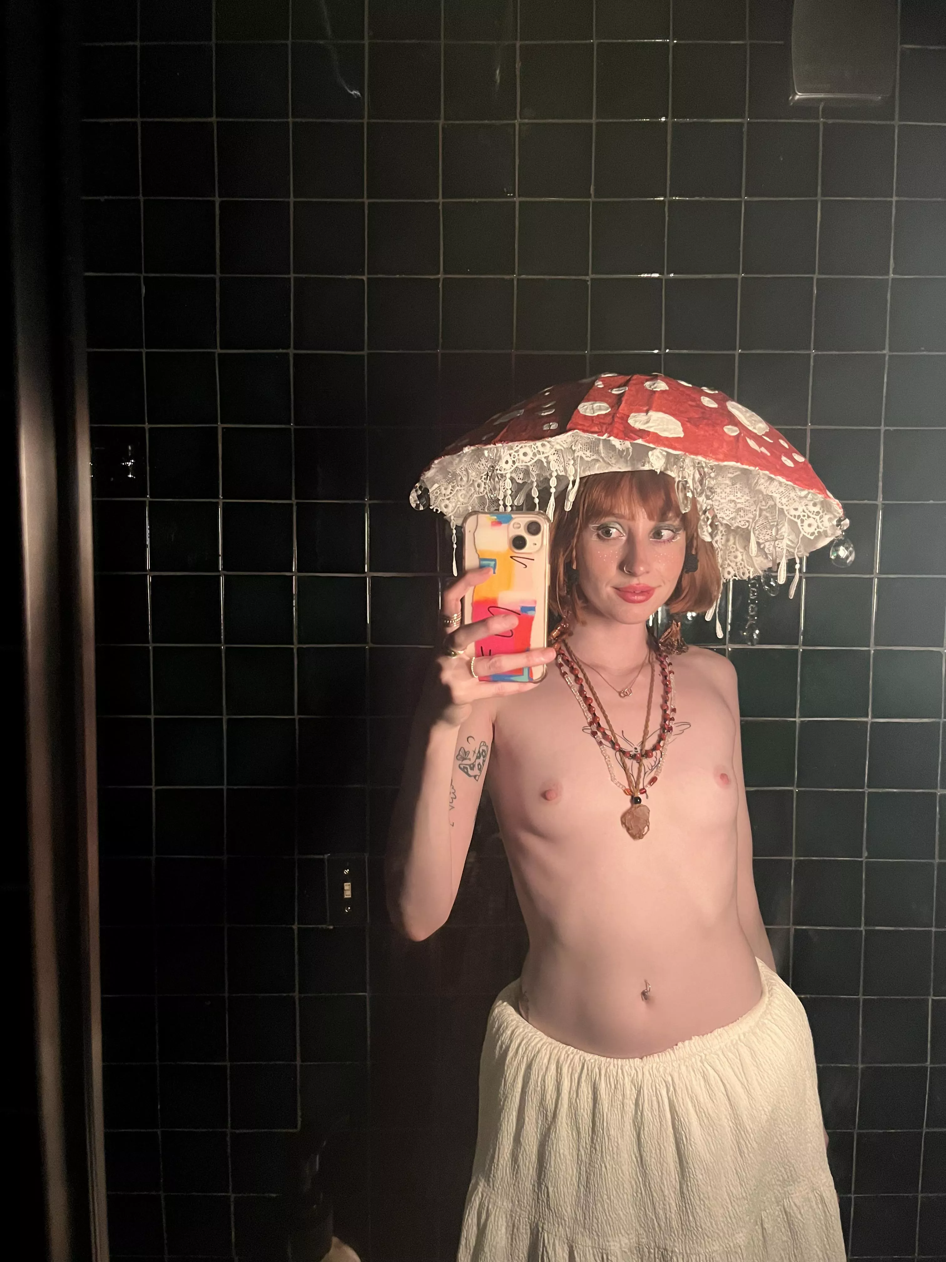 Big mushroom head, tiny titties  posted by Nippy_Hippie