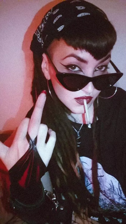 Even my finger it's too much for a musshy mind like yours, you fucking beta freak.  by Indiga333