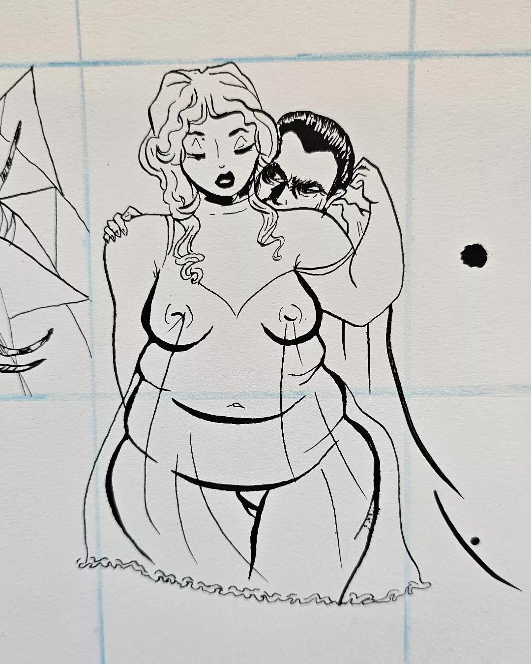 Inktober inspired  posted by SaltySlu9