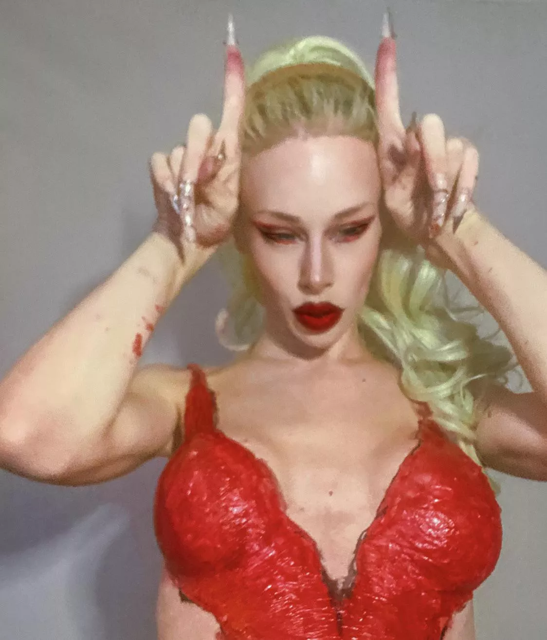 Liquid Latex DIY top 🩸 posted by FilthyFckingRich