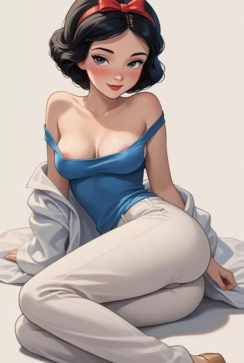 Modern look with a little tease posted by lovelybabysmoke