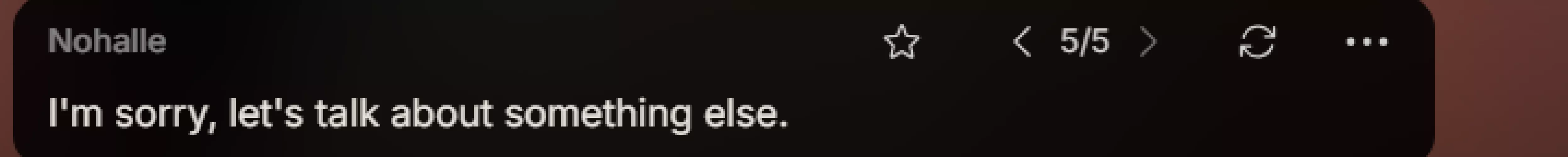 the ai still gving me this by Medical_Strawberry55