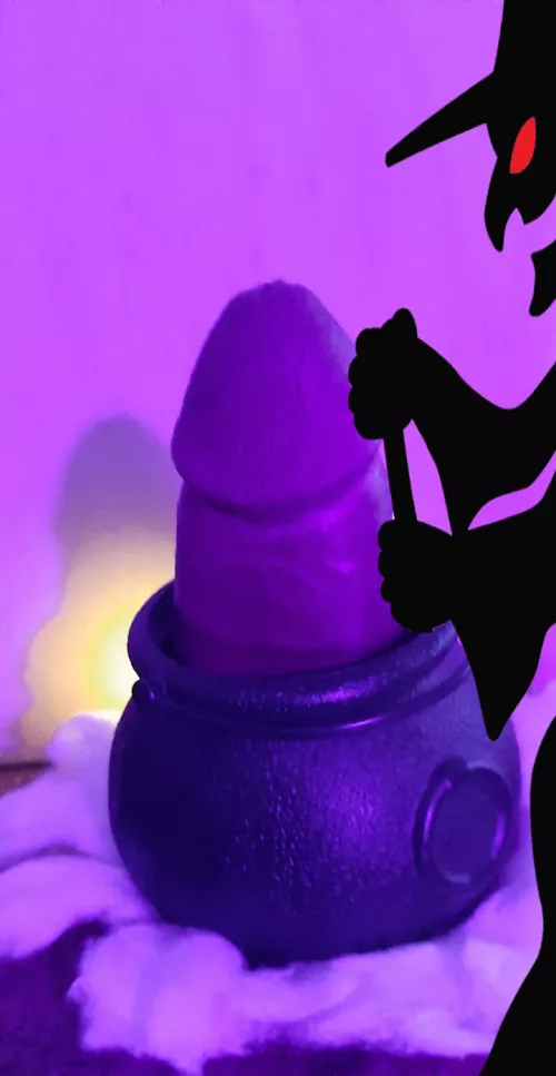 Brewing up a spell  by Modest-Knob