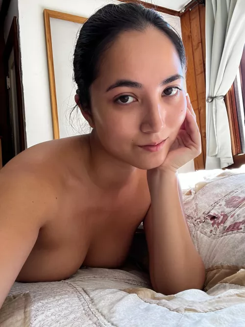 Can I be the first thing you see in the morning?  by Seraphina_the_model