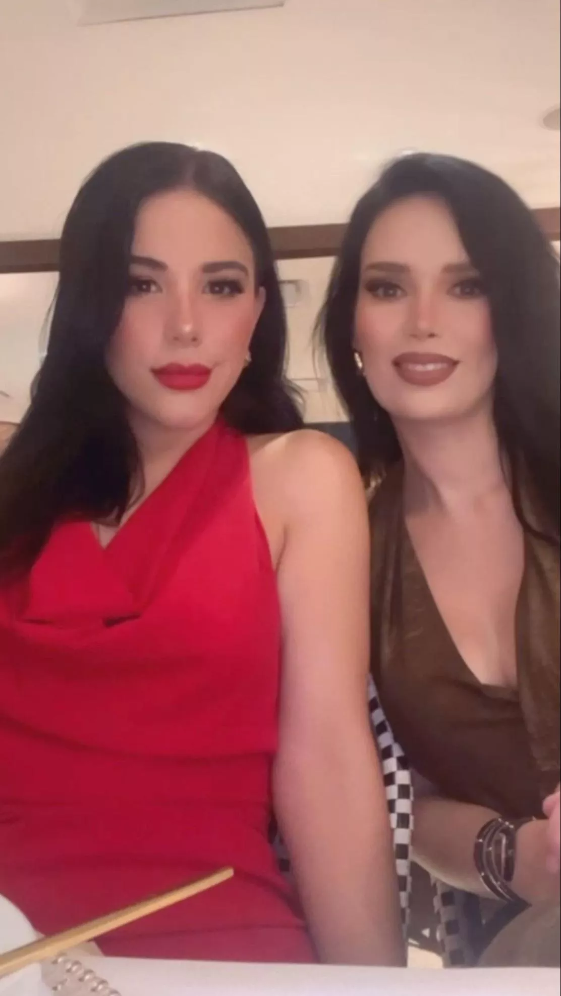 Debra Rico (part of “Las Pinales”) with Mili Felix (widow of Eliseo Imperial “Cheyo Ántrax” ✝️)  posted by Ok_Head368