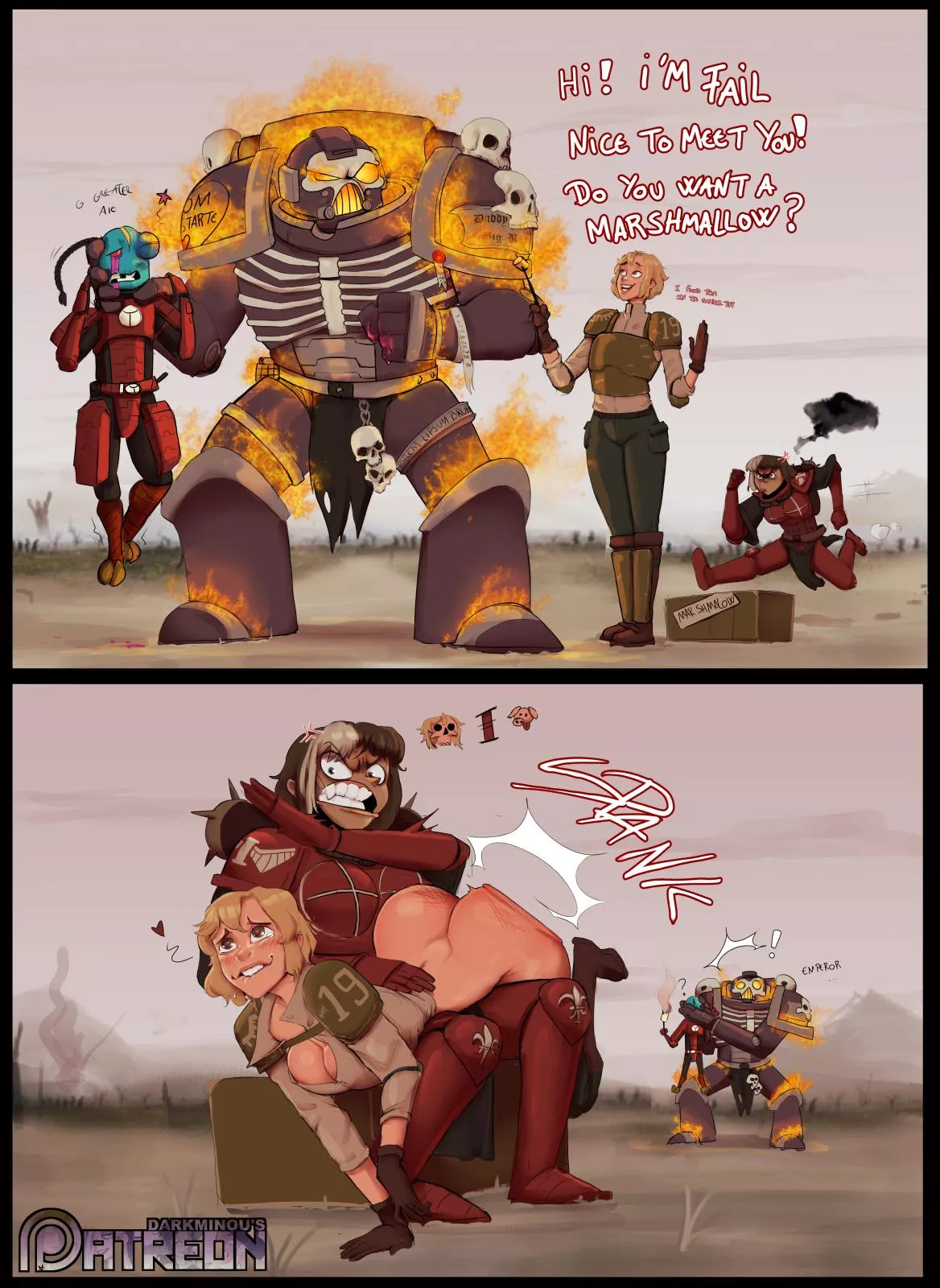 Do you want a marshmallow? By Darkminou posted by Liara_Zorah