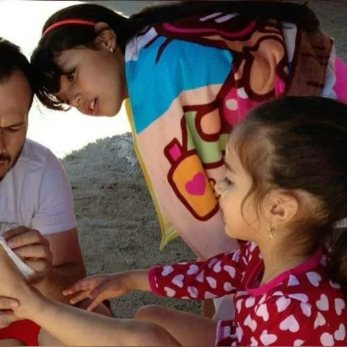 Eliseo Imperial✝️ with daughters of his cousin Mayito Gordo - Claudia Zambada Benitez and Mayi Zambada Felix.  by ImaginaryPlac3s