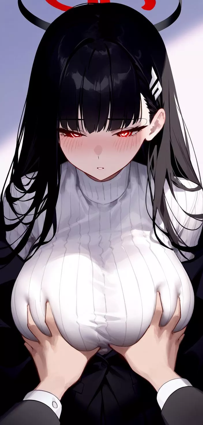 Groping Rio [Blue Archive] posted by CheetahSperm18