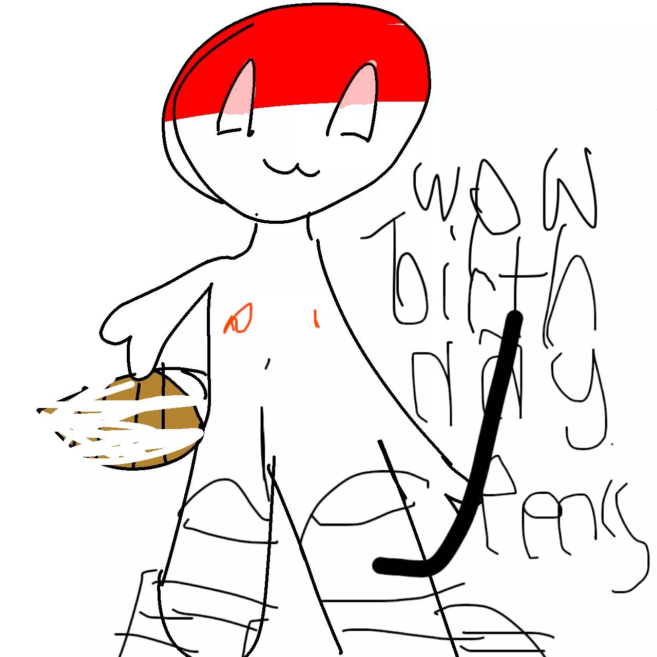 happy birthday! you got the party penis as a gift. (selfmade)  posted by Famous-Till857