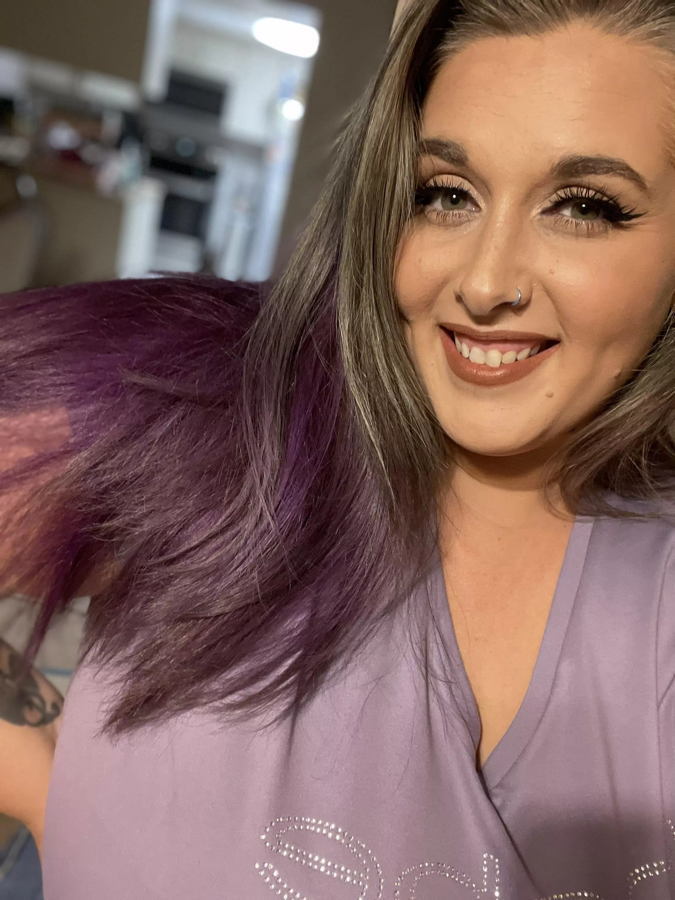 I felt pretty 💜 posted by titzntequila