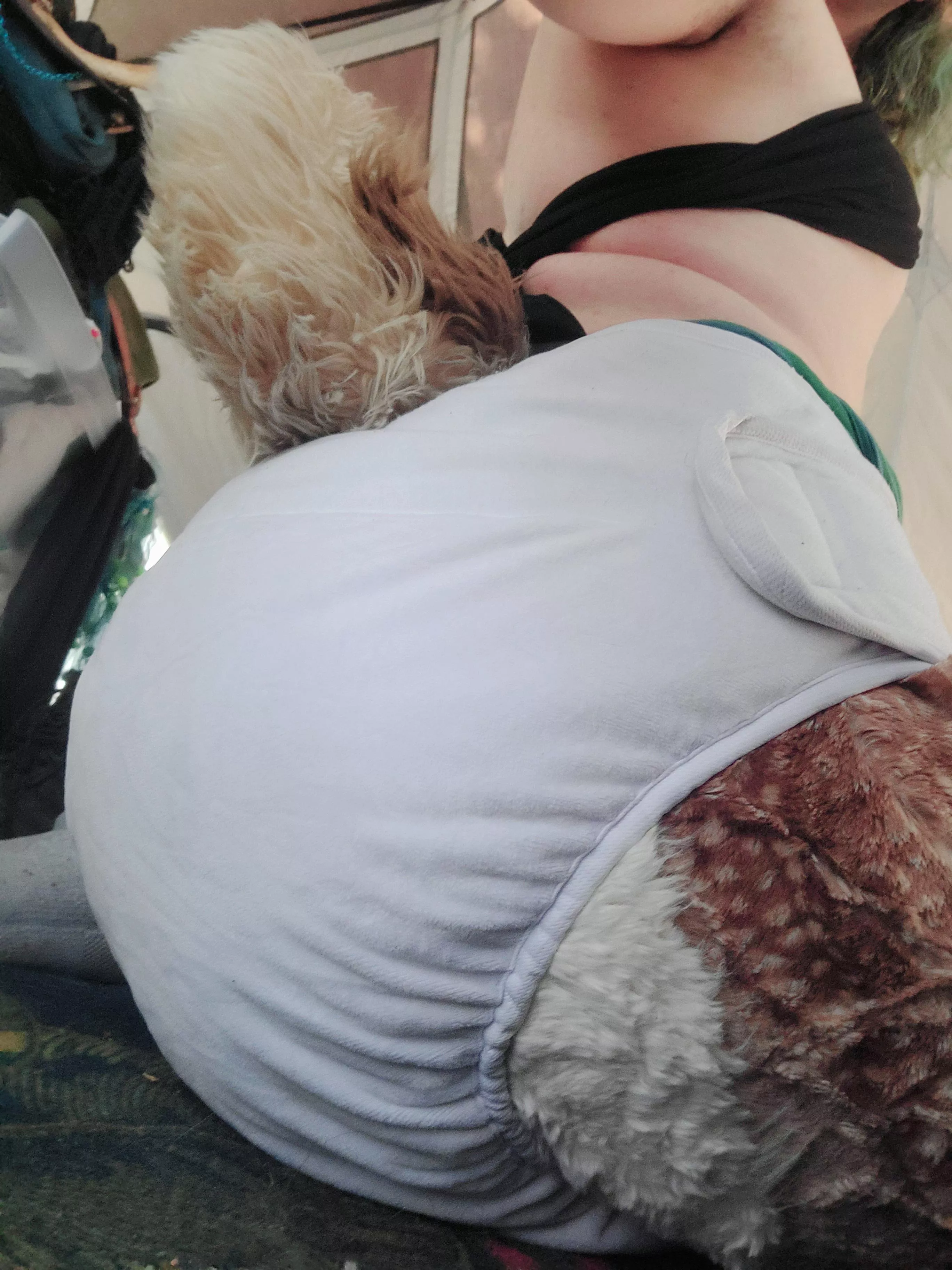 Is it really fair to expect a deer girl to be potty trained?  posted by Dusky_Diapers