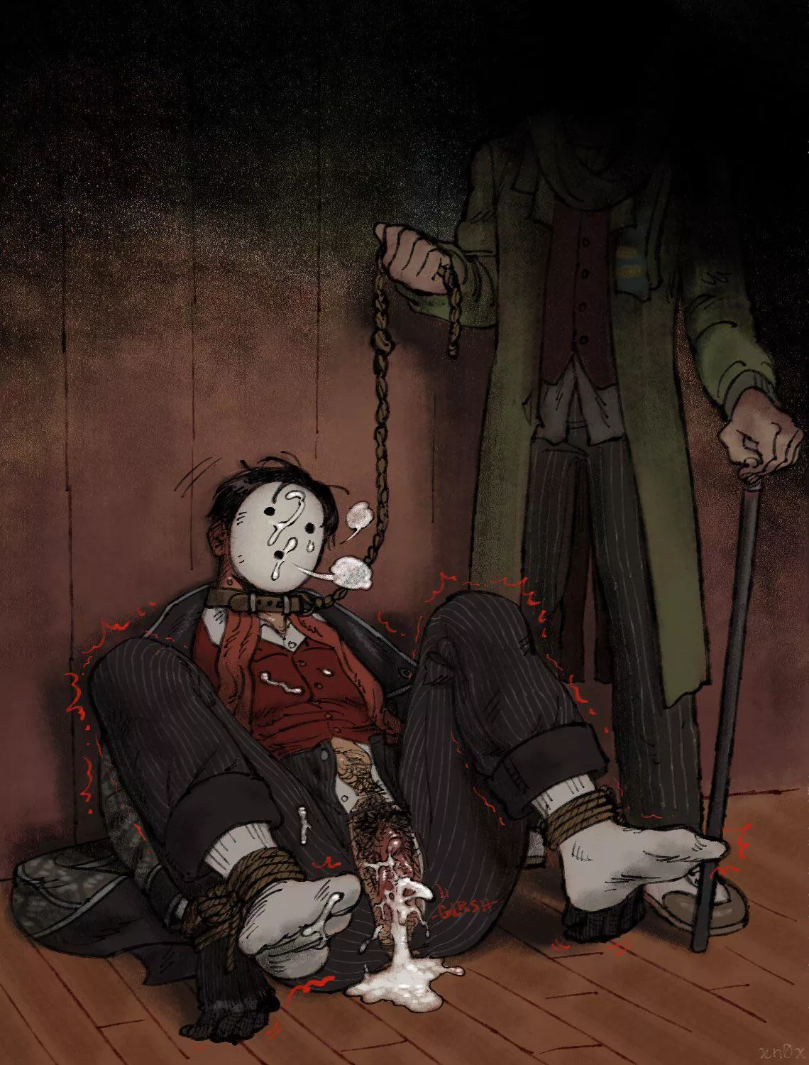 Master and pet (xn0regiax) (TW: Possible CNC?) posted by Horny_tears