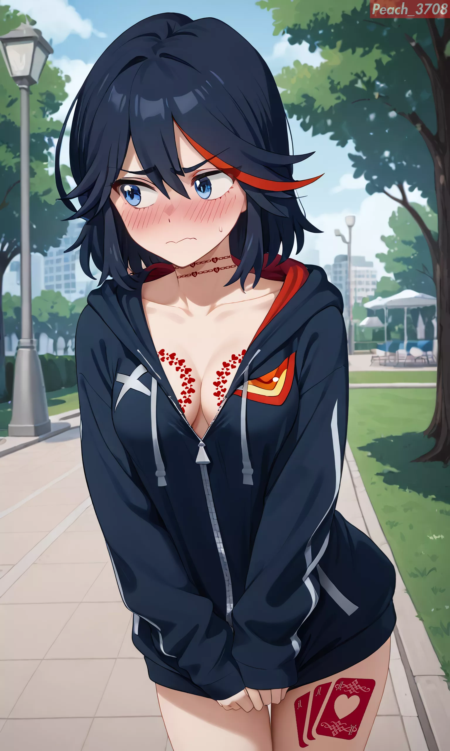 Matoi is nervous being a BWC Enjoyer | Art By kslgsnb posted by Ok_Peach_3708