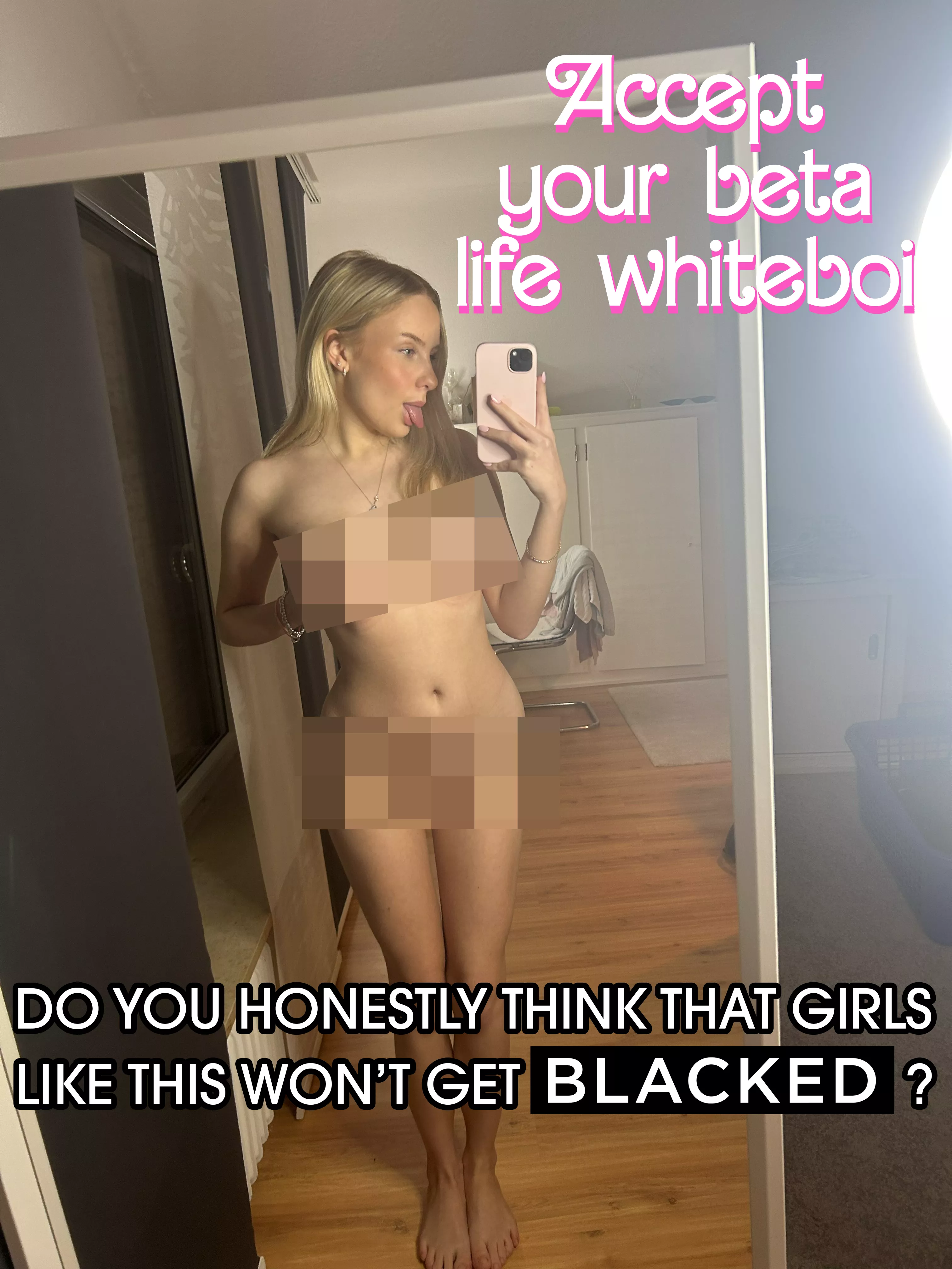 Of course it’s censored whiteboi, you don’t deserve to even imagine what my body looks like ♠️ posted by qosgoddessclaire