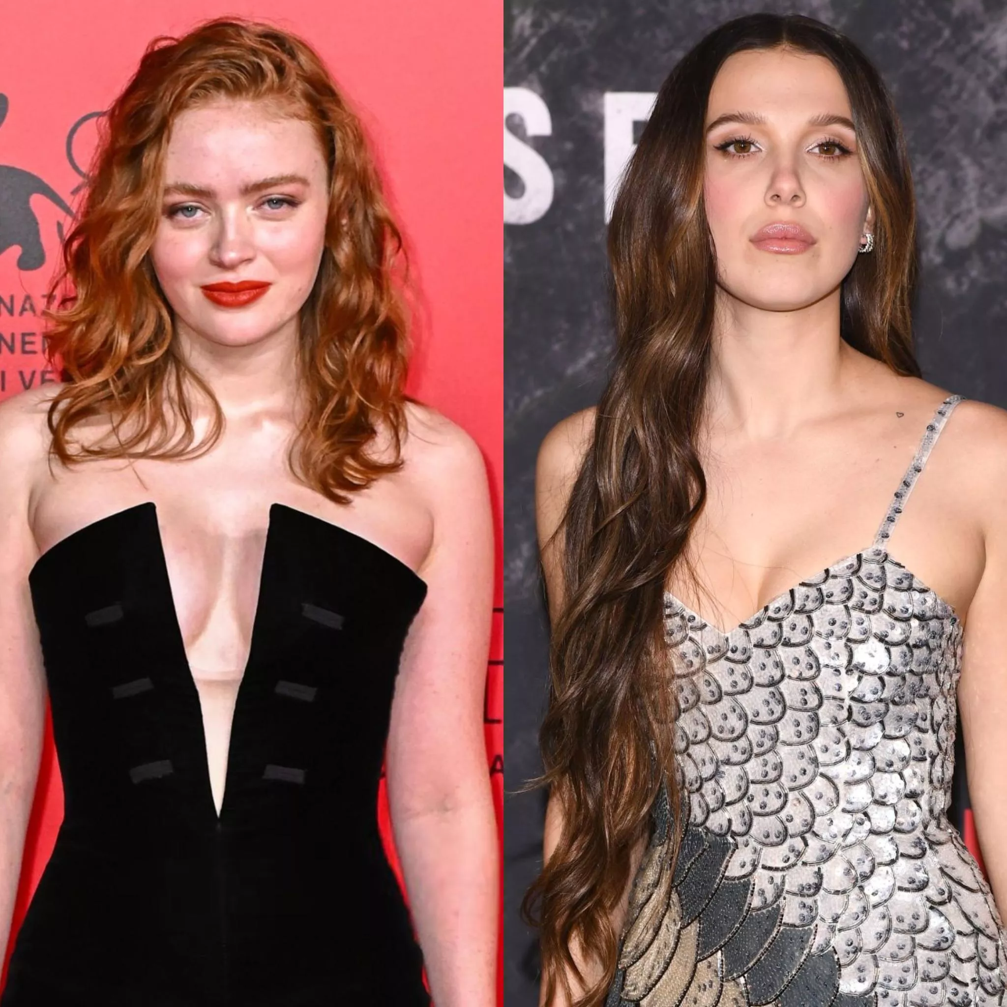 Sadie Sink vs Millie Bobby Brown posted by kiveremrad