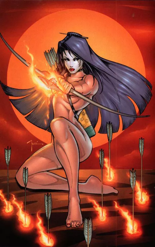 Shi's training [Shi Rekishi (1997) Issue #1] Illustrated By Billy Tucci posted by Axj55