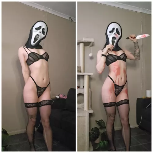 Should I wear this trick or treating later?  by jackie_r0se