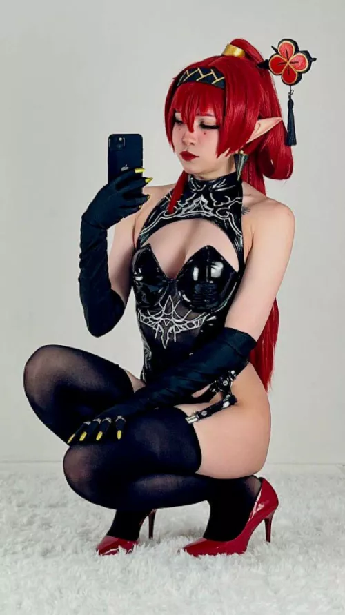 Stella cosplaying as Yin Lin by SthormyStar