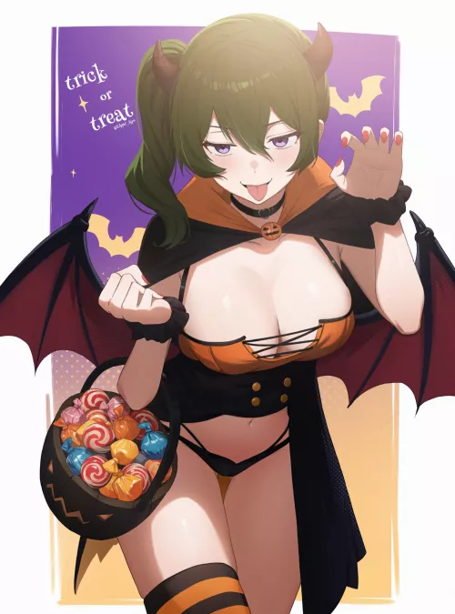 Ubel Halloween: Trick O' Treat (Edgar) by Stand-on-Toilet