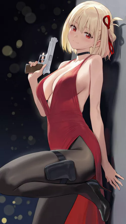 Chisato [Lycoris Recoil] by CheetahSperm18