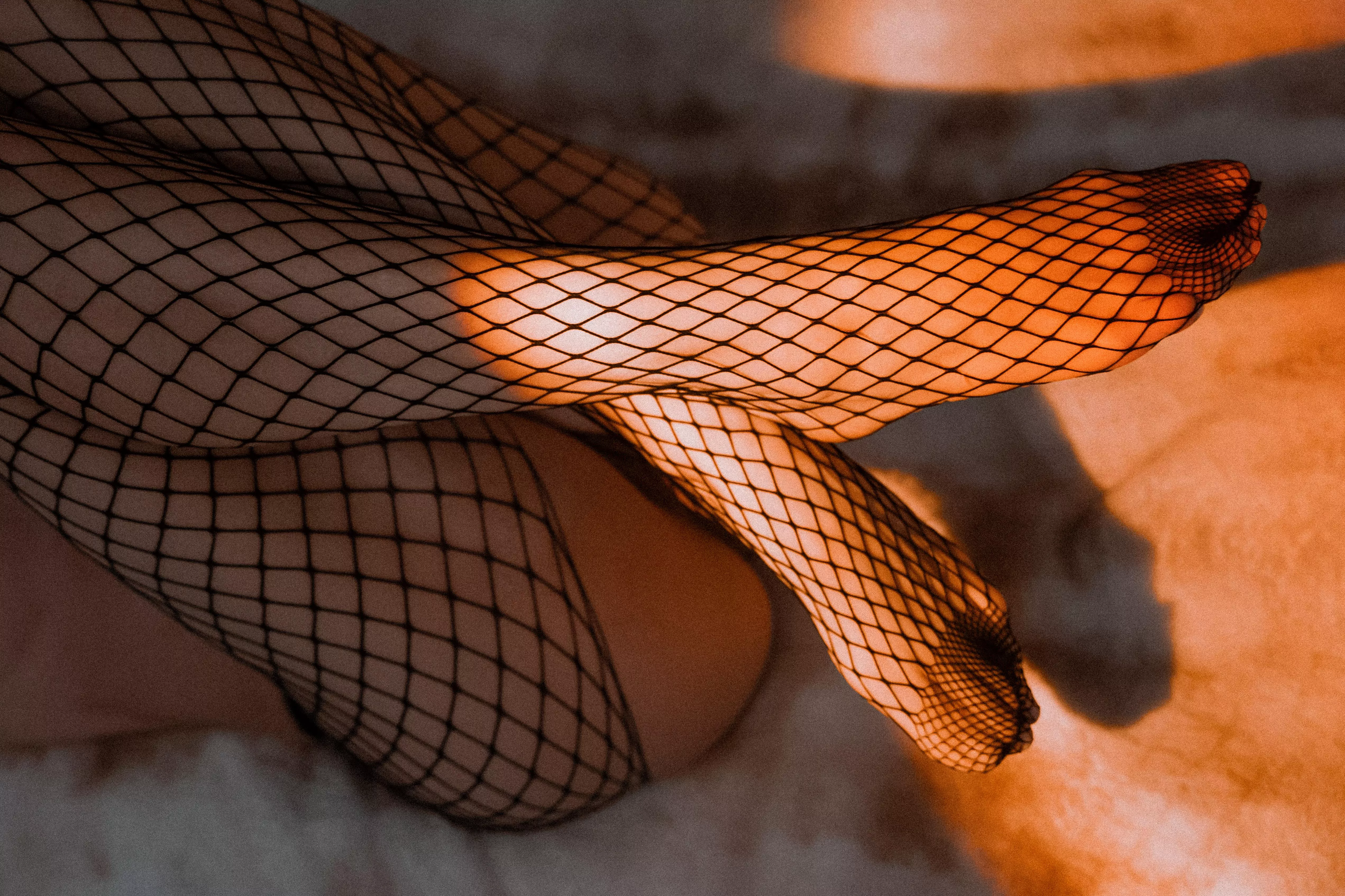 Feet in nets posted by deliciouslybelle