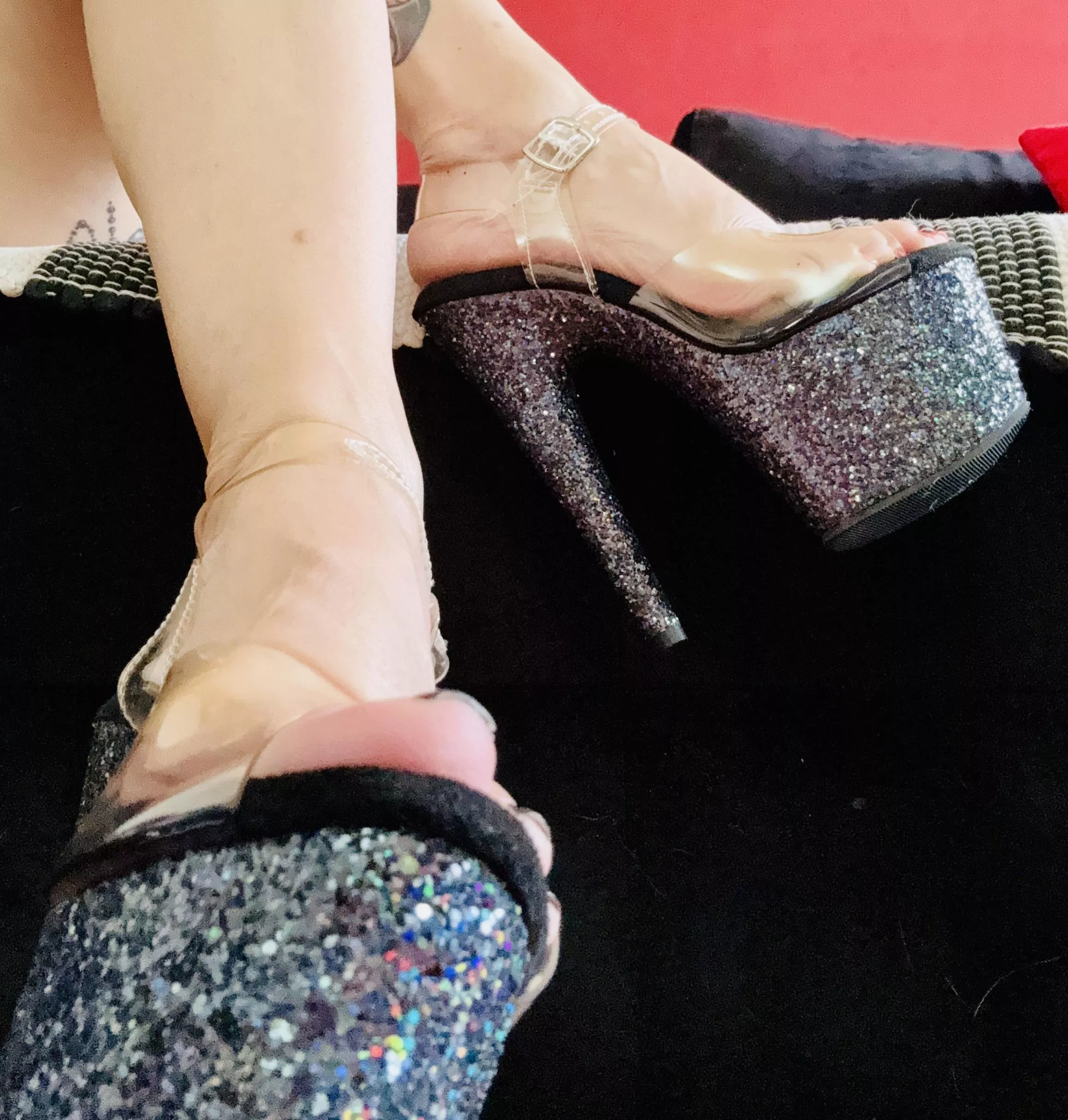 I didnt go out tonight, but it didn’t stop me from wearing heels posted by QueenOfEverything7