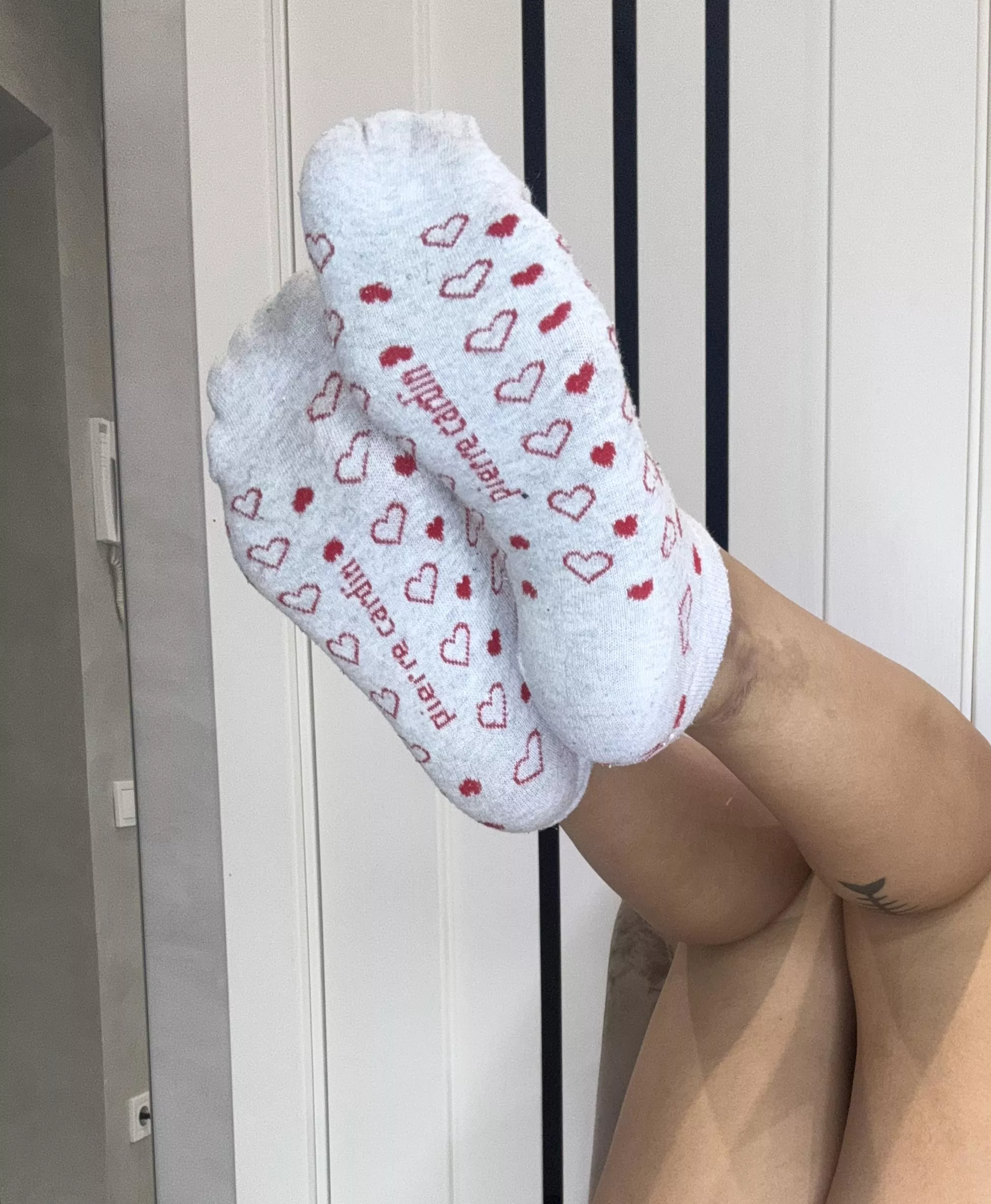 I hope my socks make you happy posted by AzureFreedom