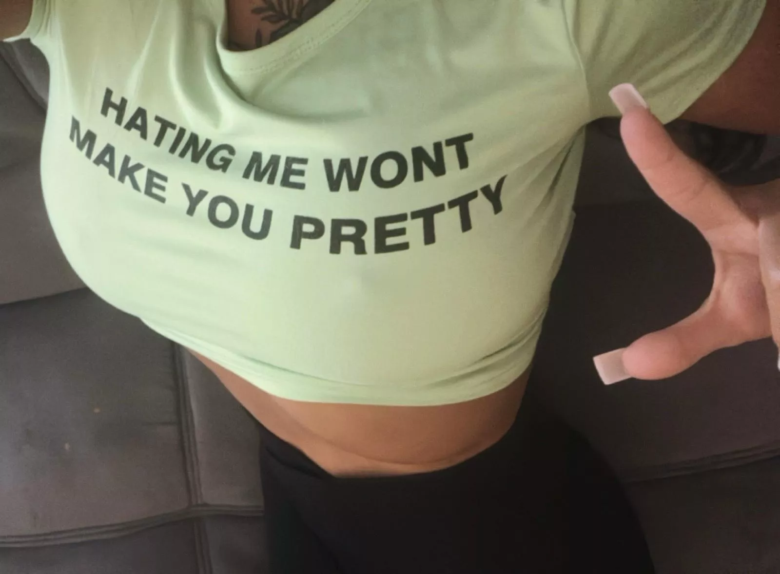 I’m so obsessed with myself, I completely understand why you are too. posted by MissBladee