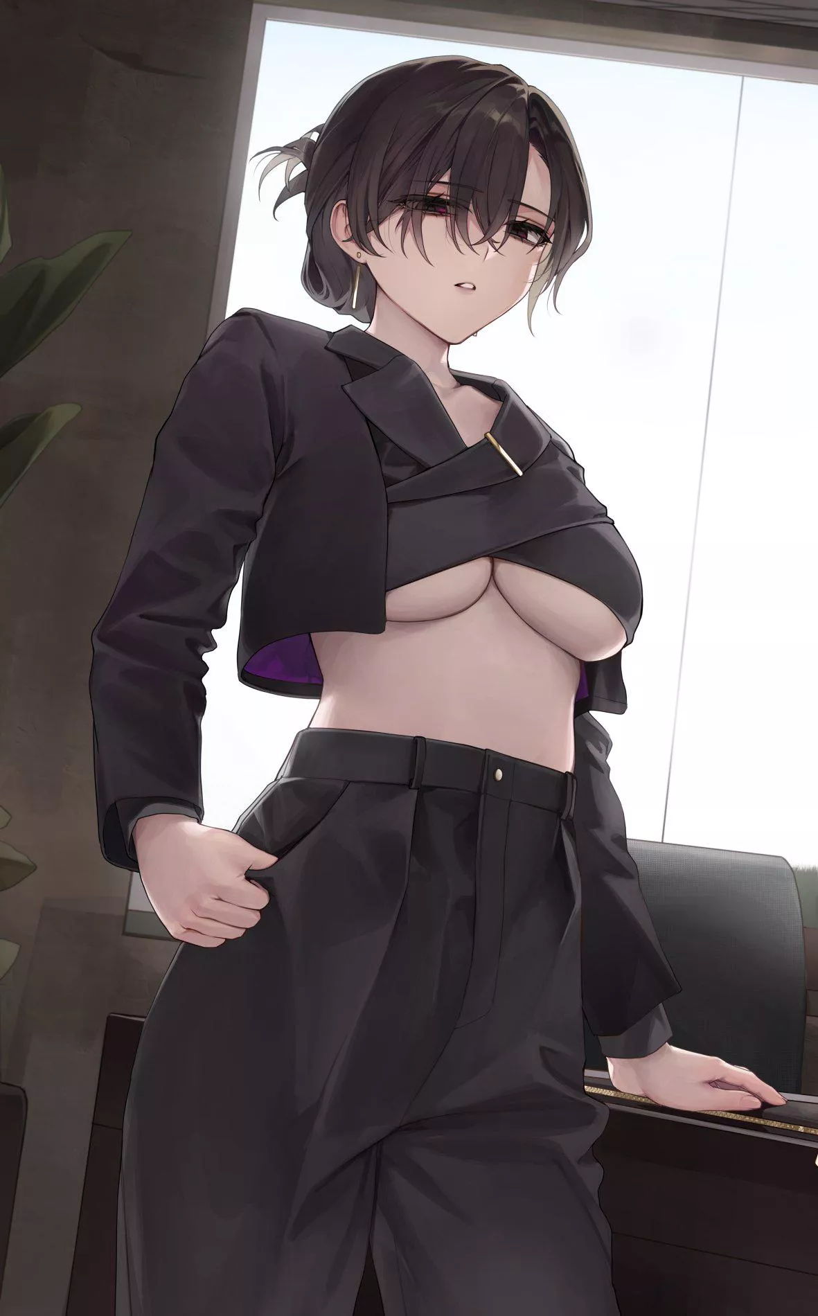 In her Office  posted by CheetahSperm18