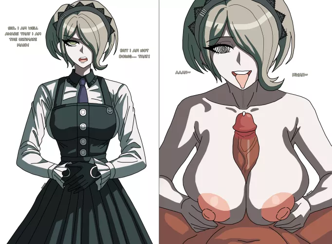 Kirumi Toujou, The Ultimate Maid! [OC] by _TheSacred_Ghost
