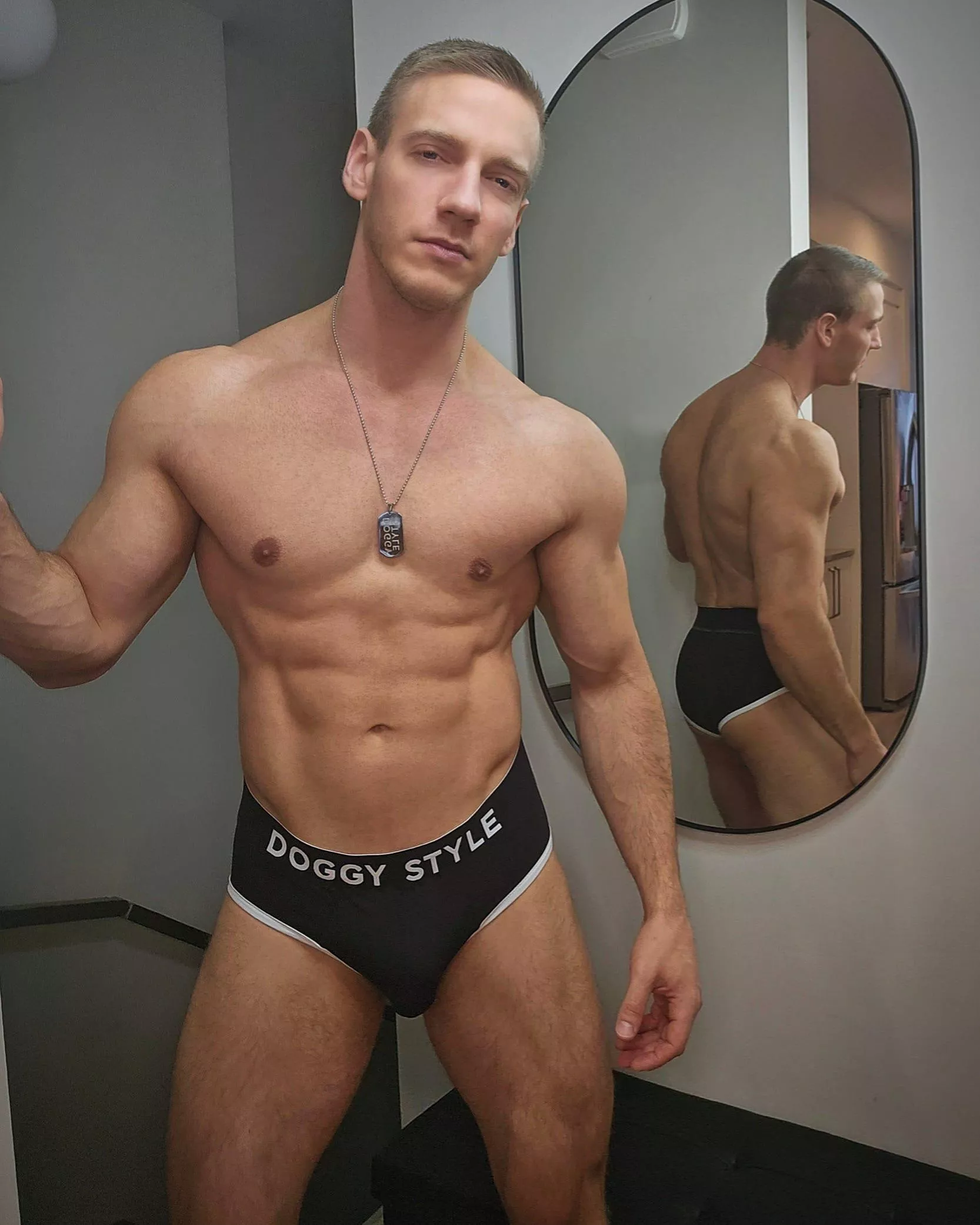 Ready for some muscle worship? Where would you start.. biceps, chest, or maybe somewhere else? 😈.. posted by John_fitness91