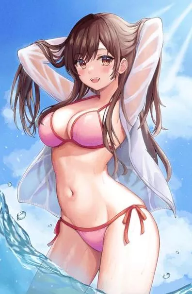 slaying that bikini body on the beach posted by UnfairEquipment9114