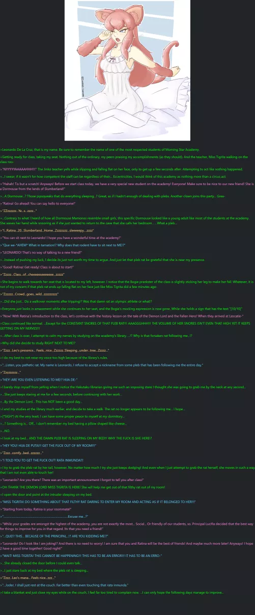 The Noble and the Dormouse Part 1: Sleepy Partner by RenjinGN-003