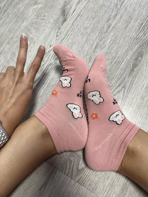 these little socks get so sweaty by KittieeSweet