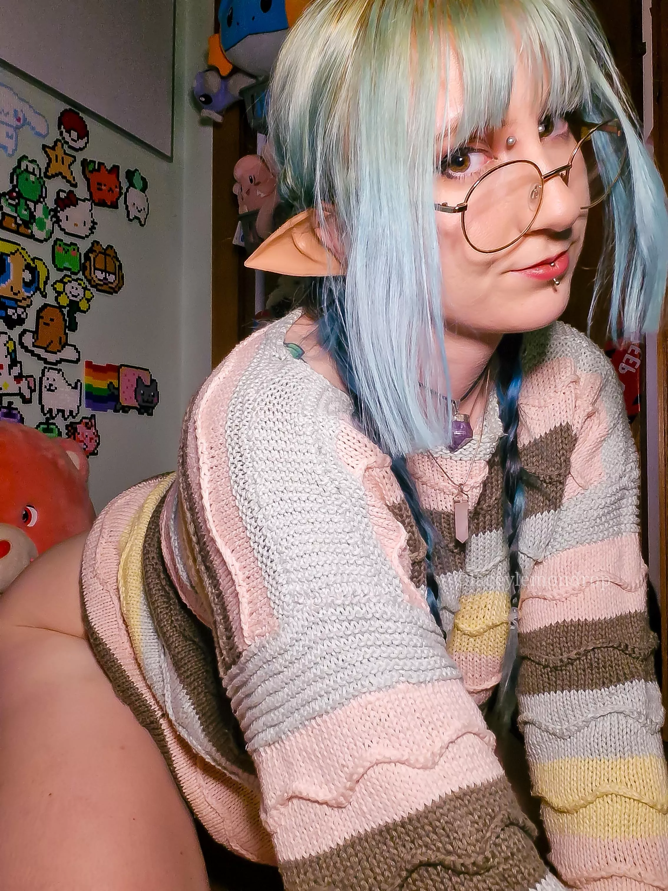 Trying to distract you from how many collectibles I own posted by babylaceylea