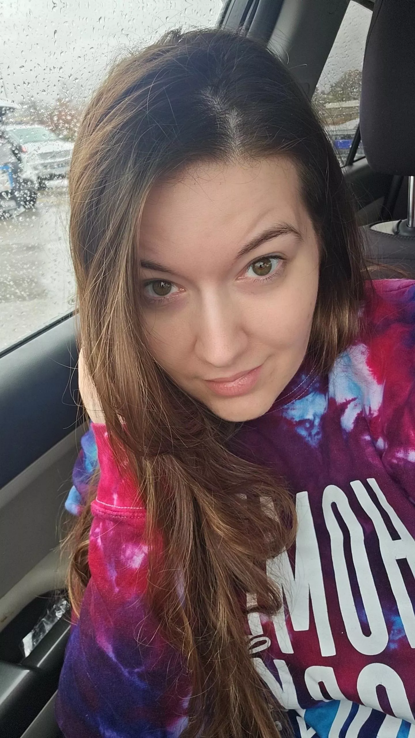 Well no makeup on this gloomy day posted by mia7693