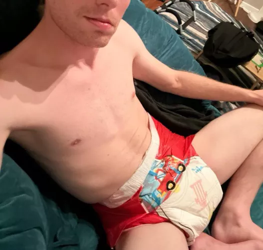 Around 4% of men have a penis 3 inches or shorter, but I wonder how many of those guys also need diapers  by PottyPrivledge