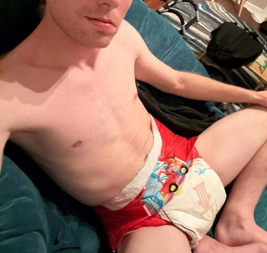 Around 4% of men have a penis 3 inches or shorter, but I wonder how many of those guys also need diapers  posted by PottyPrivledge