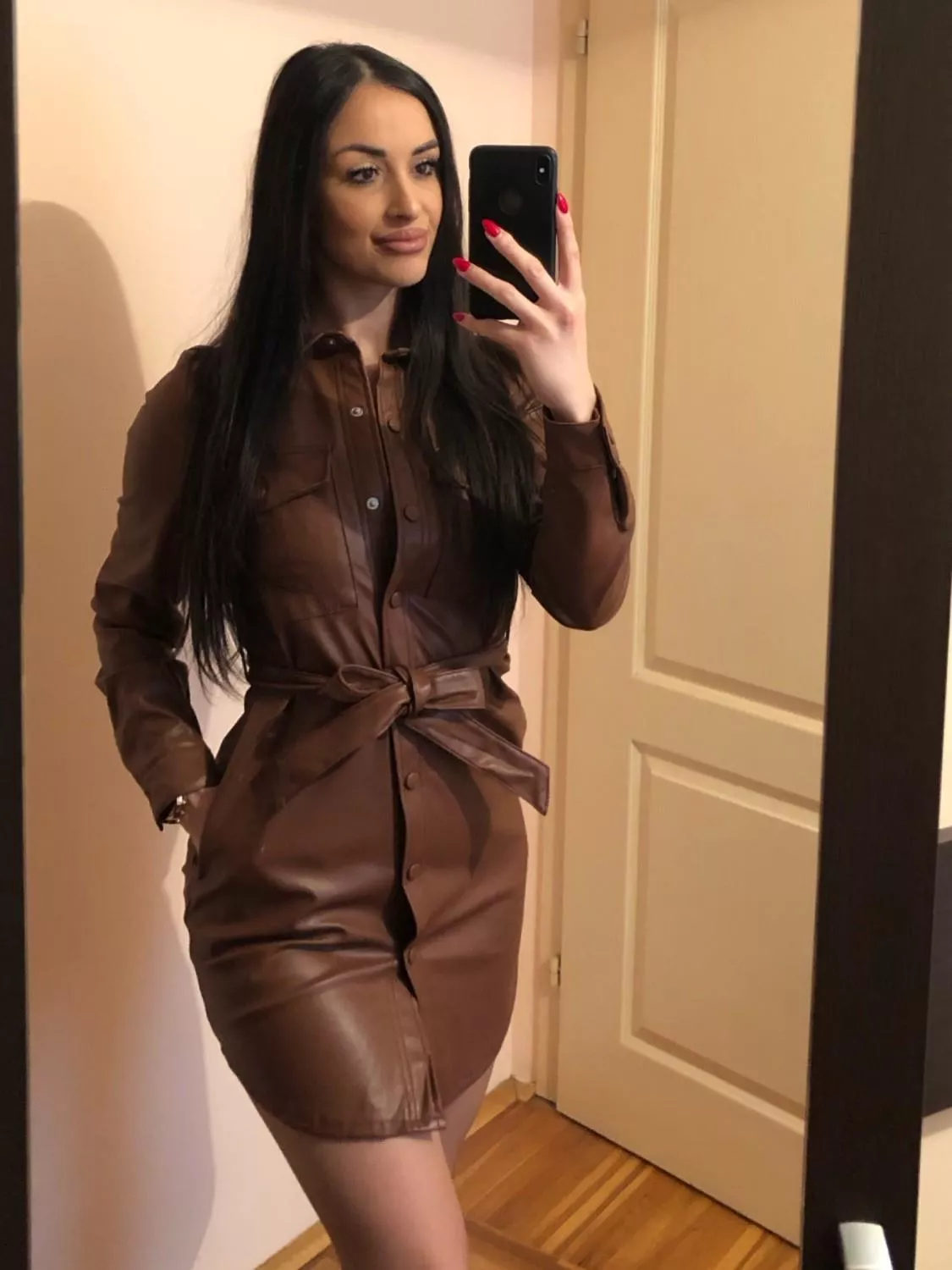 Brown leather posted by anafan94