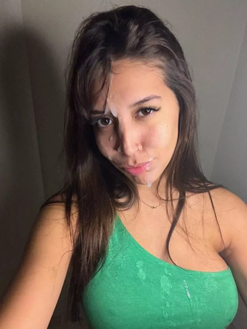 Do I look pretty covered in cum?
 posted by FreeAnna19