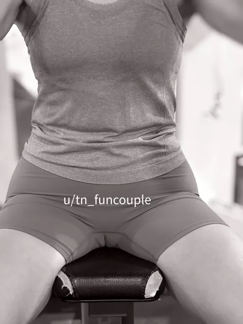 Gym camel toe 💪🏼 🐪 🦶  by tn_funcouple