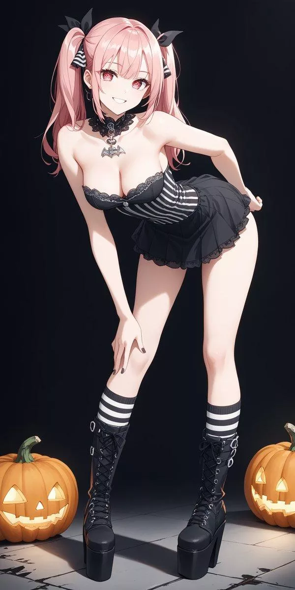 Halloween Goth Girl  posted by CheetahSperm18