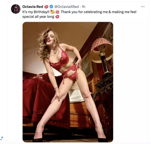 Happy Birthday Octavia Red (11/4) by DSCholly