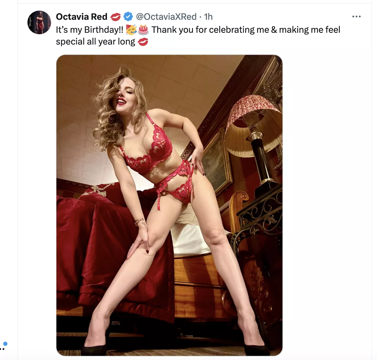 Happy Birthday Octavia Red (11/4) posted by DSCholly