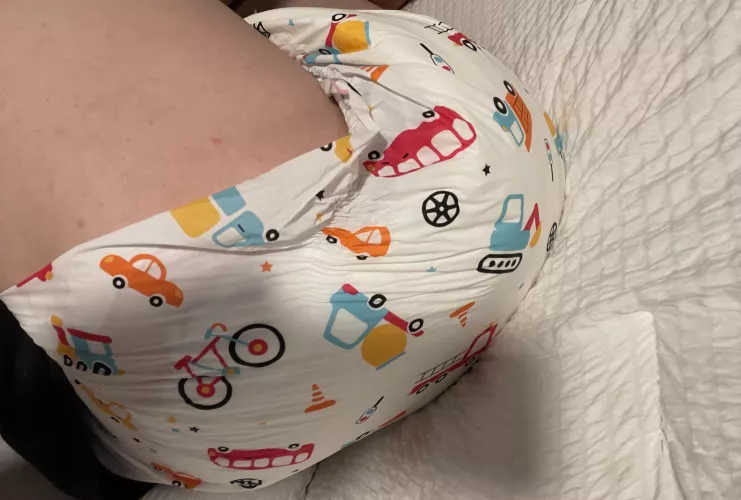 I couldn’t wait to use my new diapers  by LittleDaddy91