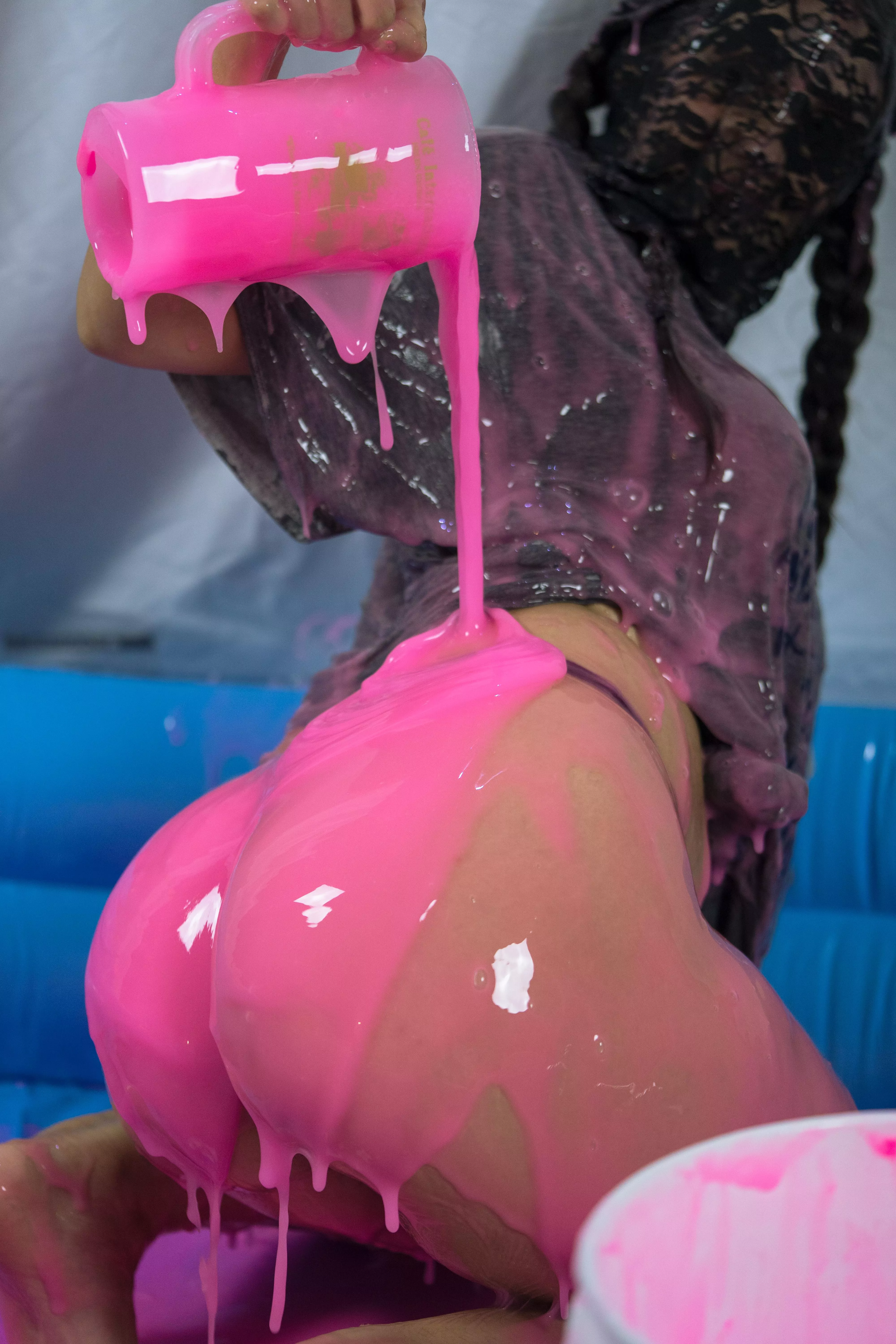 I got messy😅🥵 posted by LilVanessaJane